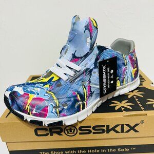 Crosskix Mens Sz 12 NYC Graffiti Water Shoes